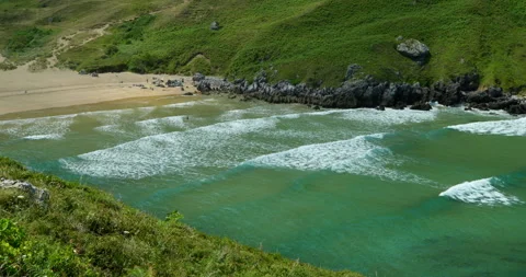 Coastal Serenity: Stockbeeldmateriaal 343664191