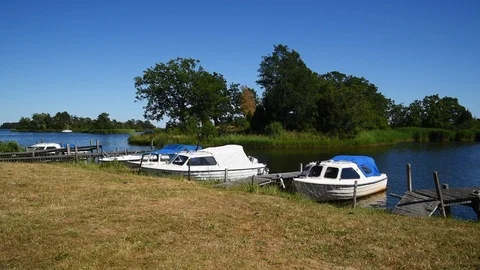 Coastal summer landscape Stock Footage 93122013