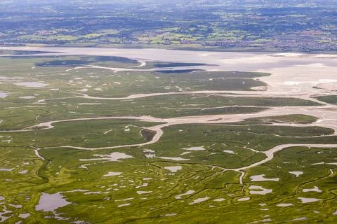 Coastal Tide Patterns Stock Photos