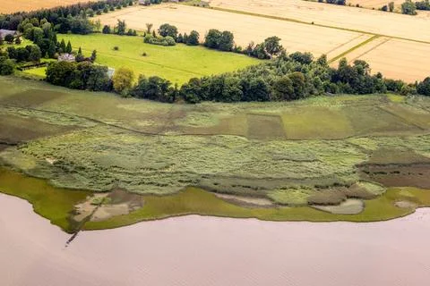 Coastal Tide Patterns Stock Photos