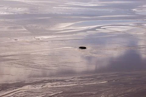 Coastal Tide Patterns Stock Photos