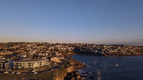 Coastal Town Stock Footage 79474586