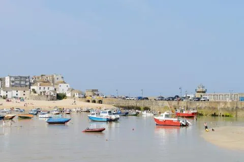 Coastal town Stock Photos