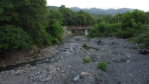 Coastal video footage using drones Video stock 237292053