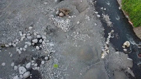 Coastal video footage using drones Video stock 237292082