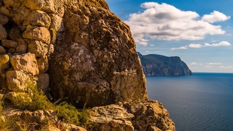 Coastal view Video stock 96213036