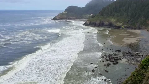 Coastal view Stock Footage 153930737