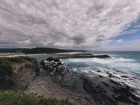 Coastal view Stock Photos