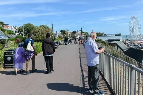 Coastal walk Stock Photos