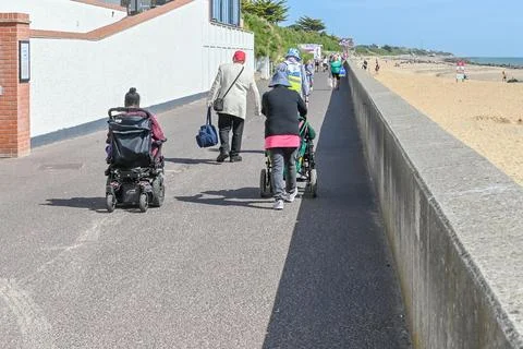 Coastal walk Stock Photos