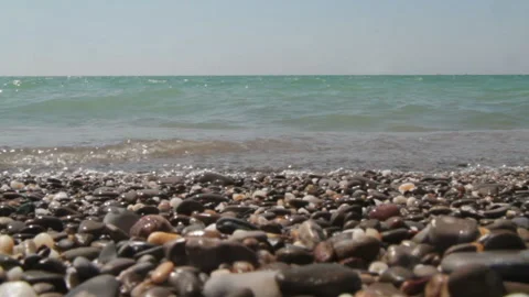 Coastal waves Video stock 114911618