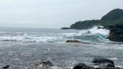 Coastal Waves Stock Footage 197066365