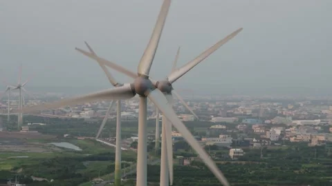 Coastal windmill 01 Vidéo 141631314