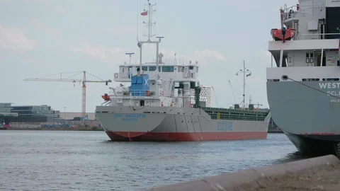 Coaster Scot Navigator in 4K. Stock Footage 113397485