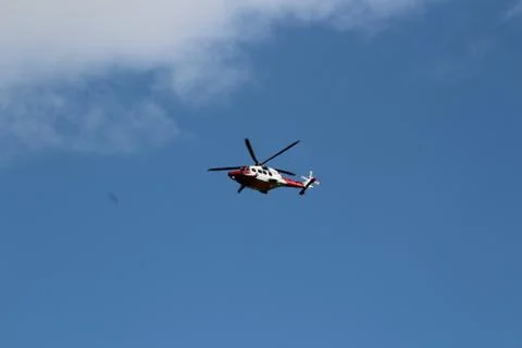 Coastguard Helicopter Stock Photos