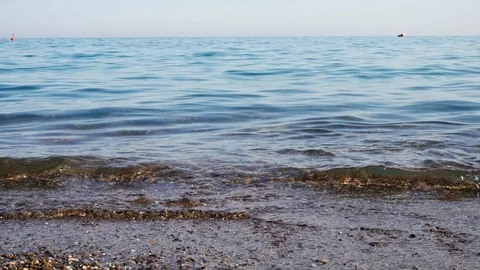 Coasting waves, close-up. Stock Footage 99590598