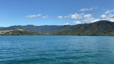 Coastline in Abel Tasman Stock Footage 343952268