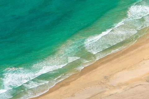 Coastline from above Stock-Fotos