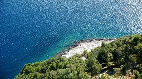 Coastline aerial view Stock Footage 37038258
