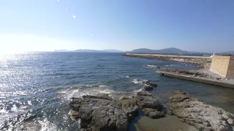 Coastline in Alghero, Sardinia Stock-Footage 67409072