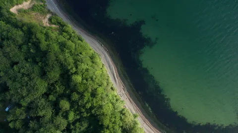 Coastline Around Denmark Stock Footage 244856839
