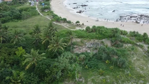 Coastline in Banten Stock Footage 244649487