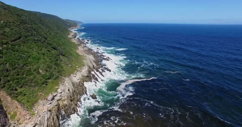 Coastline at Bloukrans Stock Footage 308920272