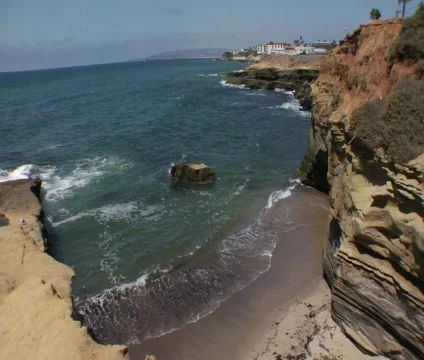 COASTLINE CLIFFS Stock Footage