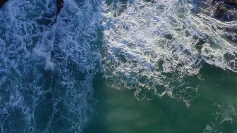 Coastline in Cornwall, England Stock Footage 297861709