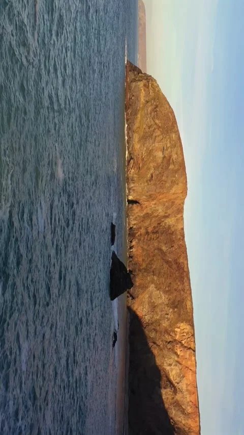 Coastline in Cornwall, England Stock Footage 297861807