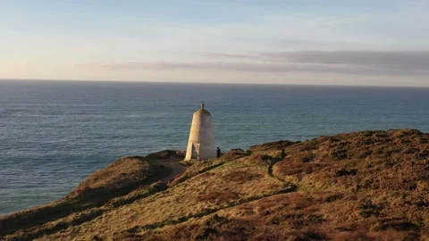 Coastline in Cornwall, England Stock Footage 297861832