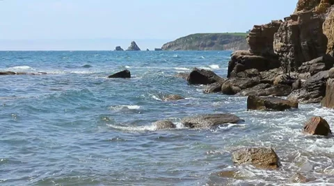 Coastline Stock Footage 8824994