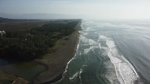 Coastline Stock Footage 254460937
