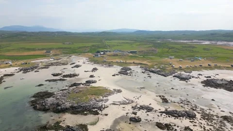 Coastline at Isle of Mull Stock Footage 246382521