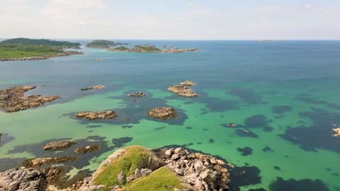 Coastline at Isle of Mull Stock Footage 246382547