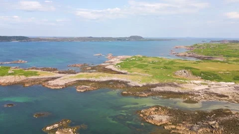 Coastline at Isle of Mull Stock Footage 246382563