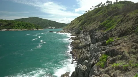 Coastline landscape Stock Footage 159329456