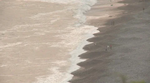Coastline, Lima, Peru Stock-Footage 24684714