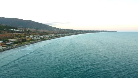 Coastline Malibu Video stock 102748475