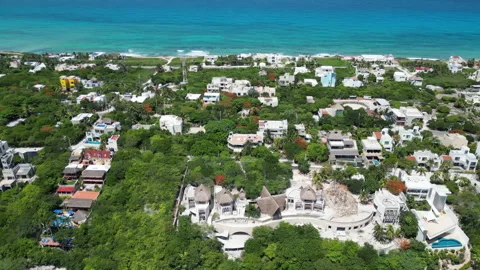 Coastline of Mexico Stock Footage 247393083