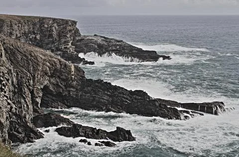 Coastline of Mizen Head - HDR Stock Photos