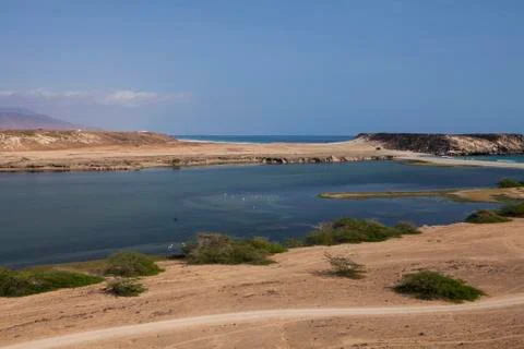 Coastline of Oman Stock Photos