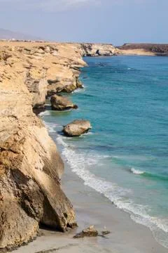 Coastline of Oman Stock Photos