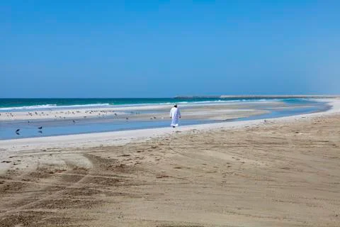 Coastline of Oman Stock Photos