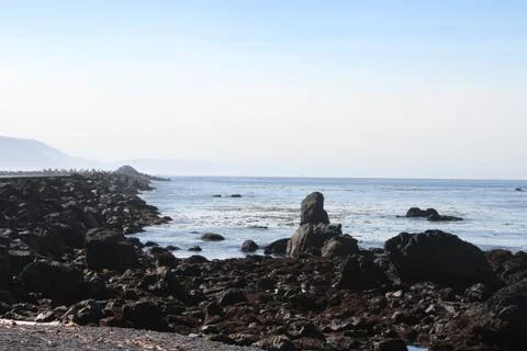 Coastline of oregon Stock Photos