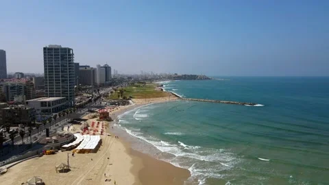 Coastline otherside Video stock 153161711