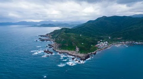 Coastline p view Stock Photos