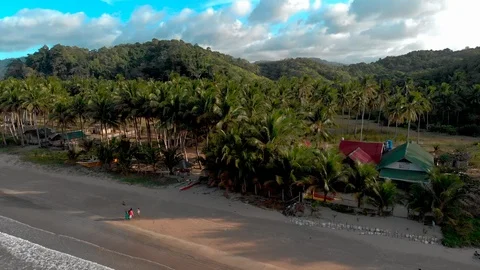 Coastline of the Philippines Stock Footage 105709052