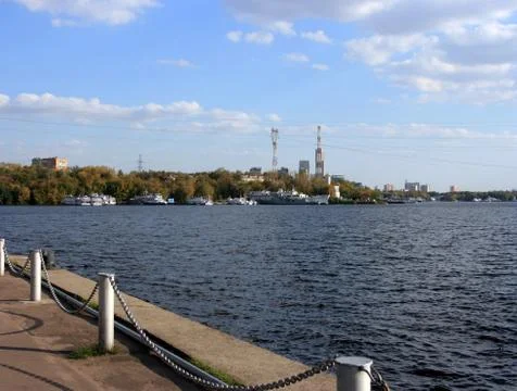 Coastline River. Stock Photos