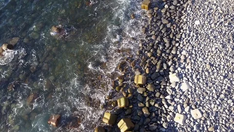 Coastline seen from above, Madeira. 库存影片 104012762
